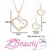 Set náhrdelník a náušnice Romantic Heart silver